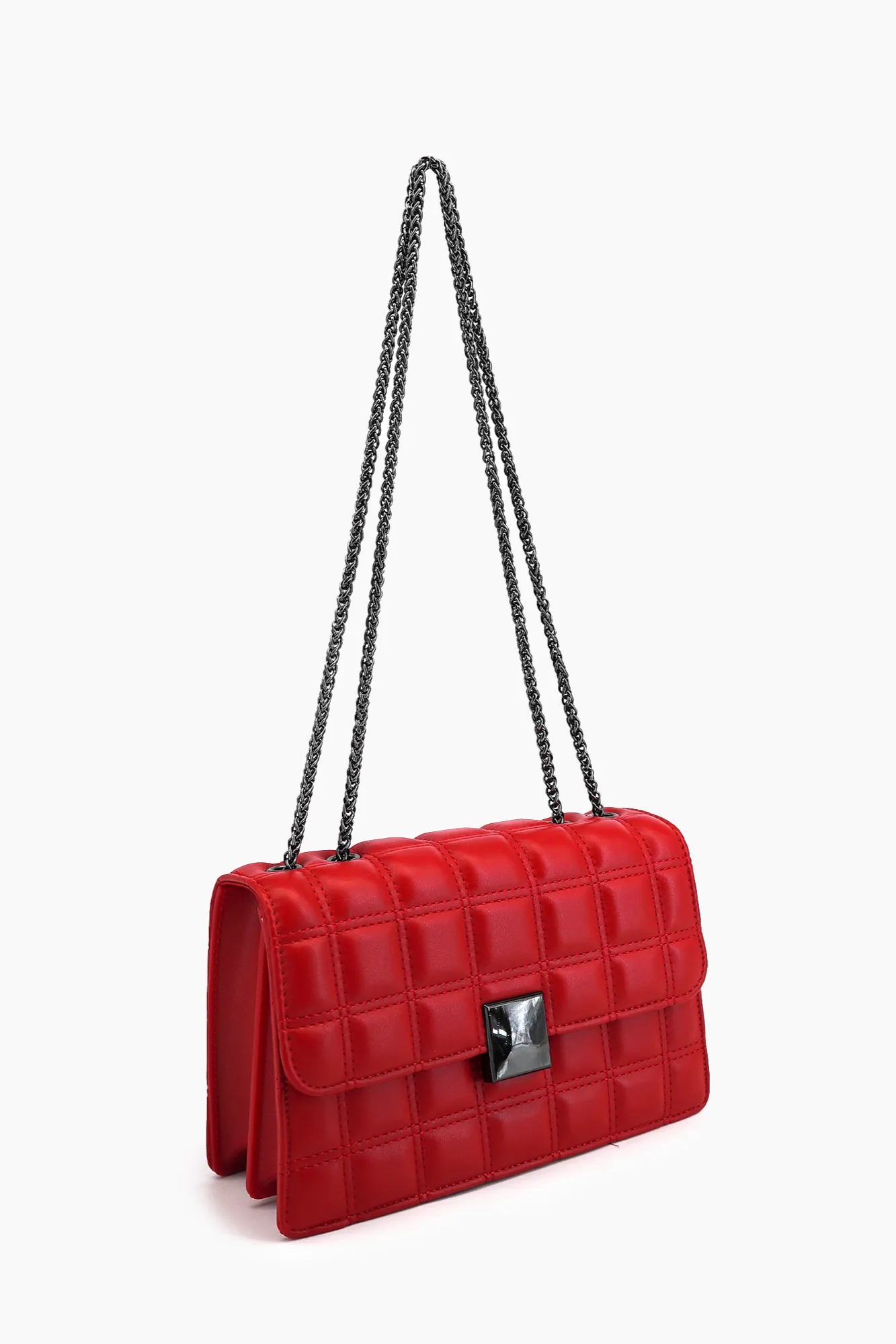 Emma Bubble Quilted Crossbody Bag