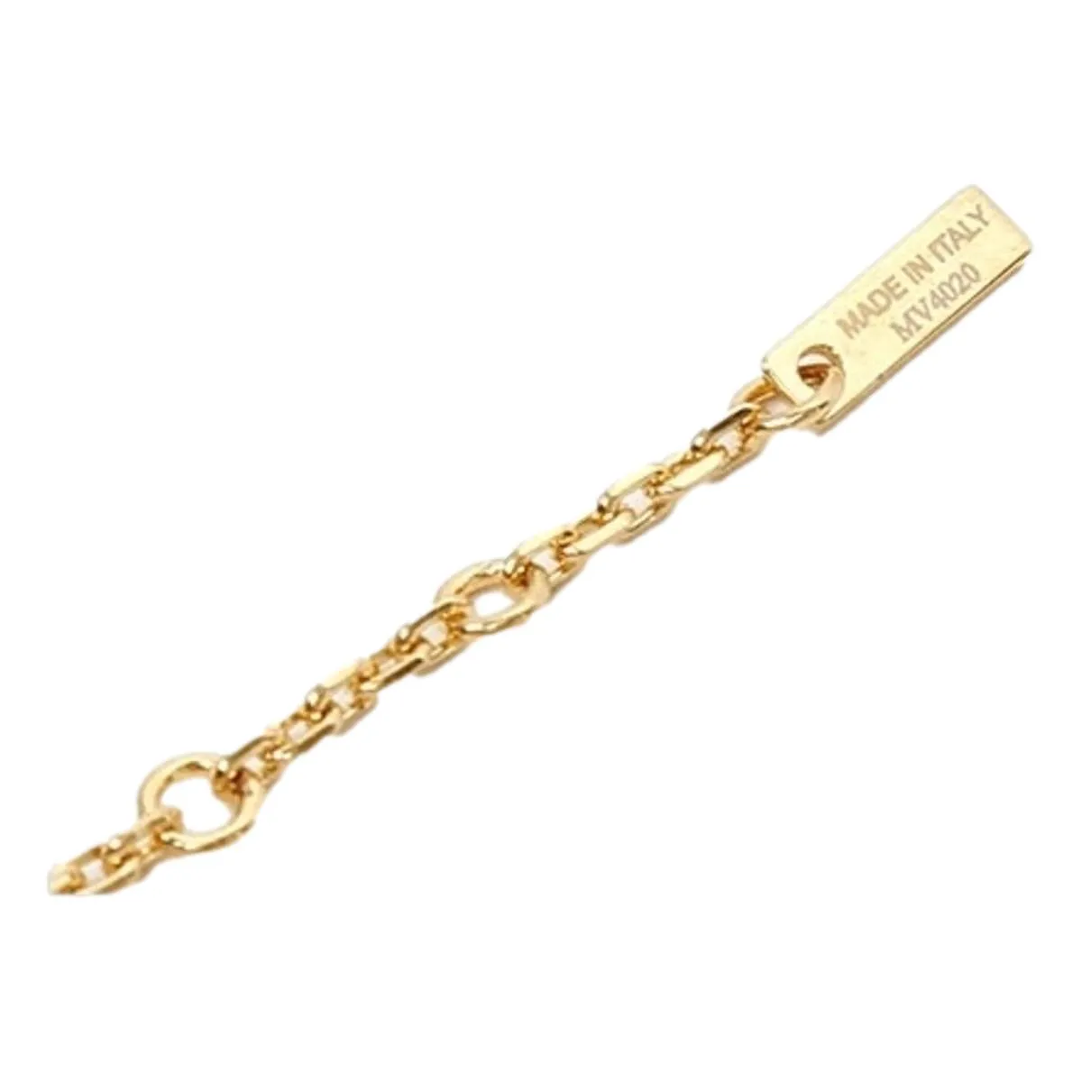 Fendi Gold-tone Letter Logo Chain Bracelet 8AH073