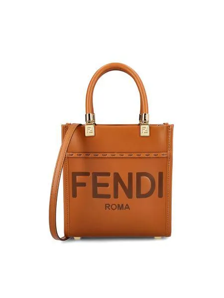 FENDI Mini Top-Handle Handbag