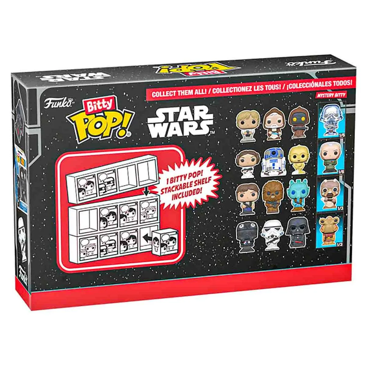 Funko Bitty Pop! Star Wars Mini Figures Series 4  (4 Pack)