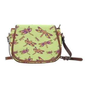 Gathering Lime Saddle Bag/Large