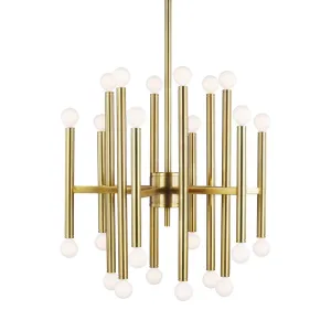 Generation Lighting  24 - Light Chandelier TC10524BBS