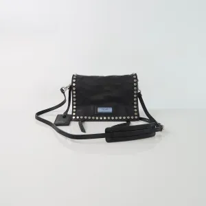 Glace Studded Etiquette Flap Bag