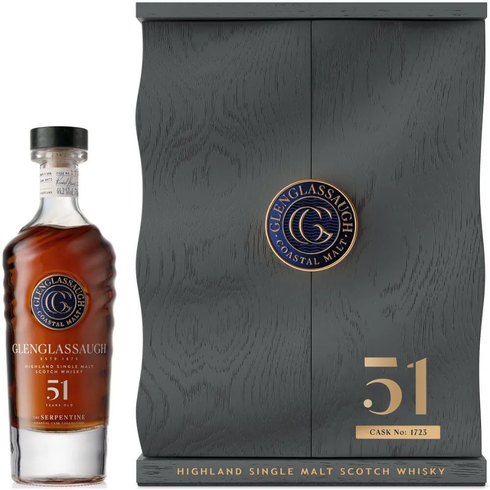 Glenglassaugh Serpentine Coastal Cask Collection 51 Year Old