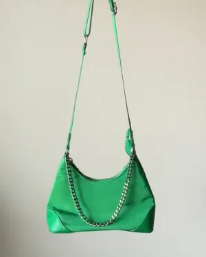 Green Purse with Chain (1/1)