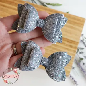 Grey Glitter Piggie Set