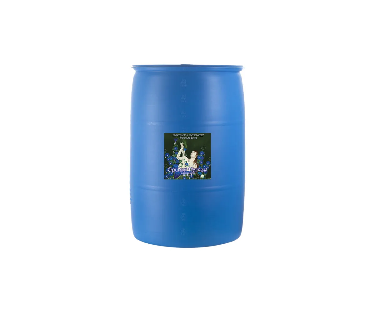 Growth Science Opulent Harvest 55 gal drum