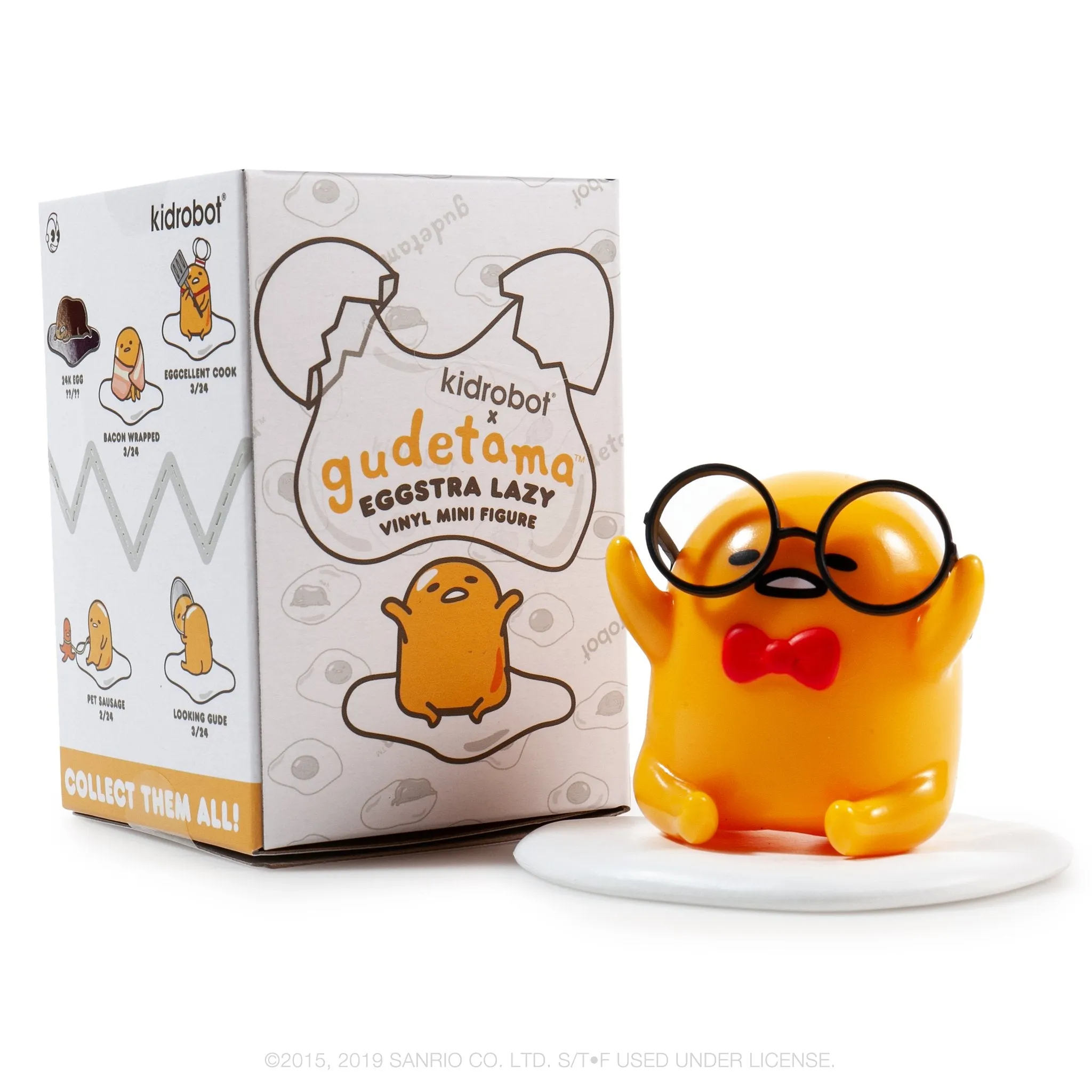 Gudetama Eggstra Lazy Vinyl Mini Figure Series by Kidrobot x Sanrio