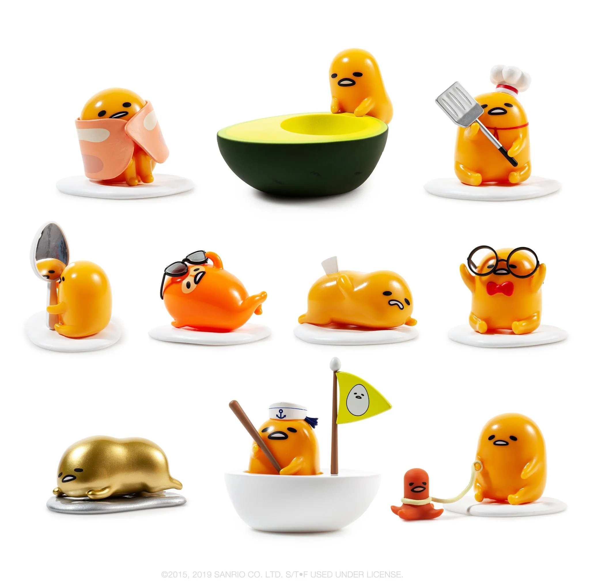 Gudetama Eggstra Lazy Vinyl Mini Figure Series by Kidrobot x Sanrio