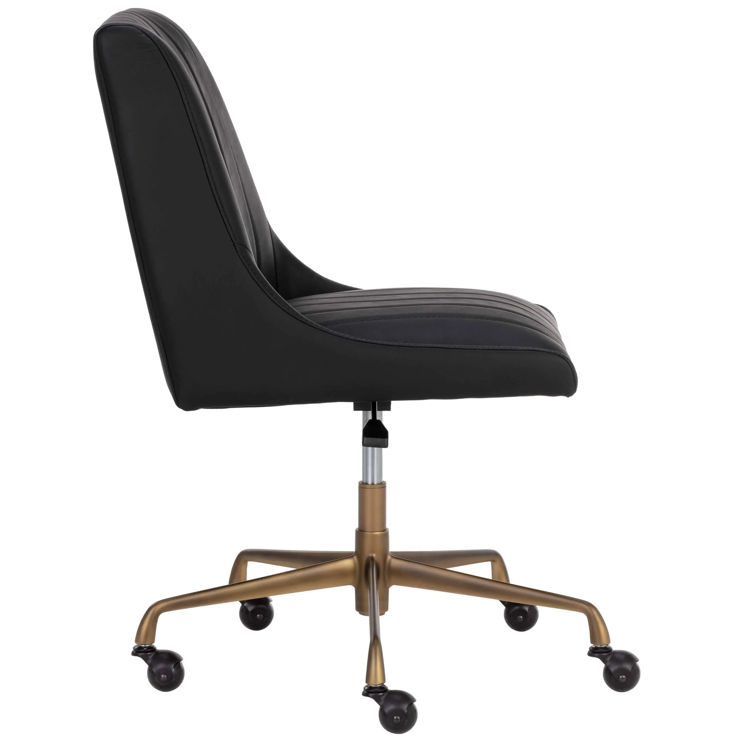 Halden Office Chair, Vintage Black