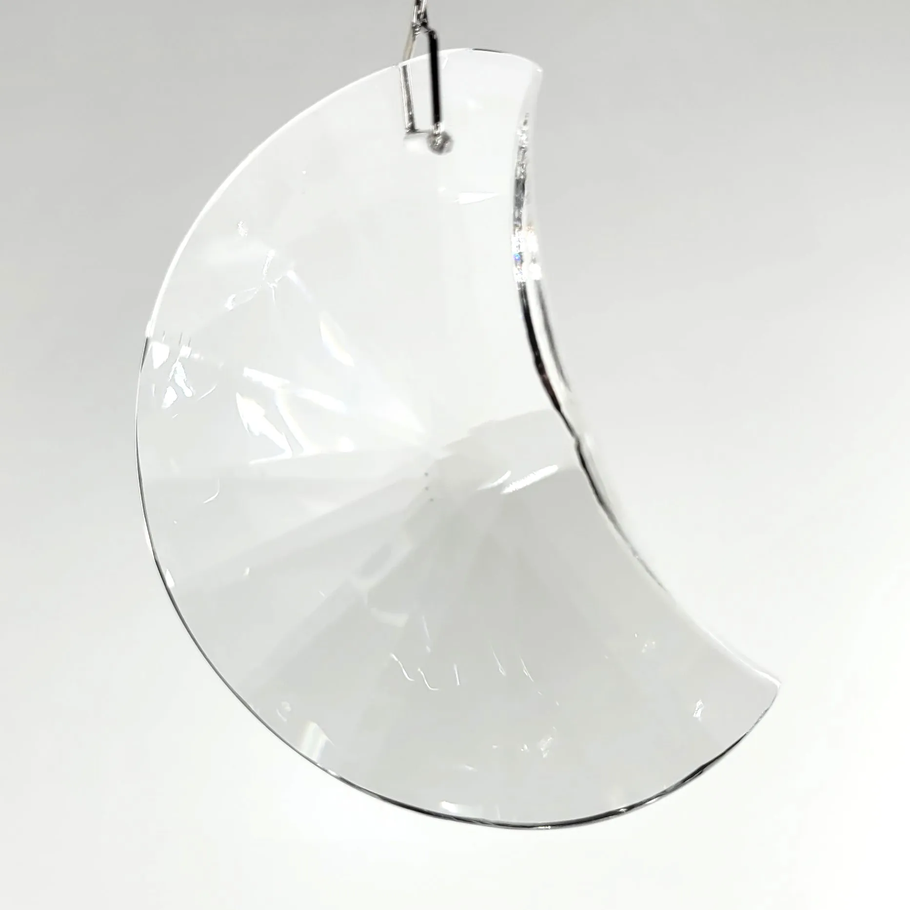 Half Moon Crystal 60mm Clear Prism Magnificent Brand