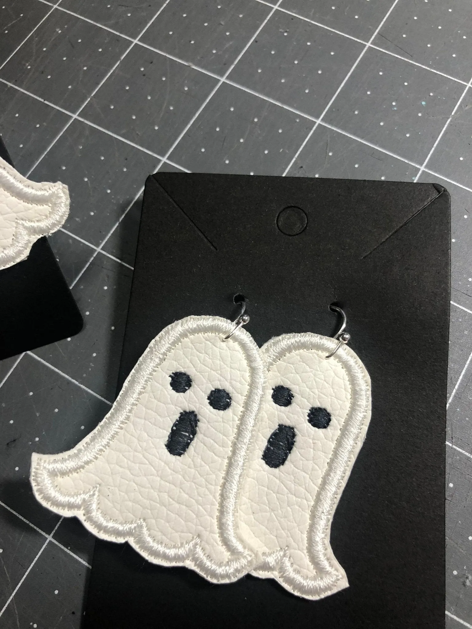 Handmade women’s Ghost Halloween Earrings