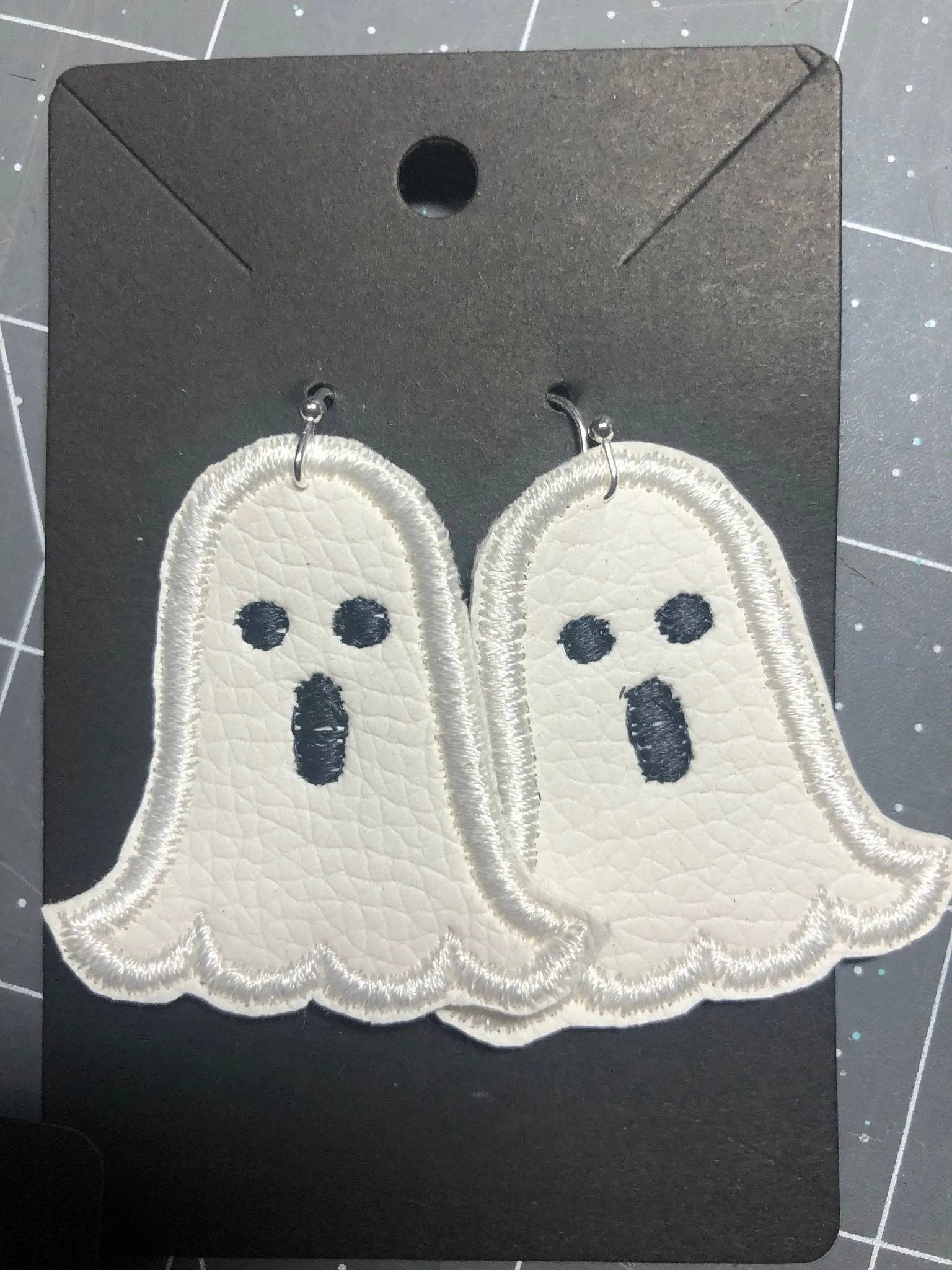 Handmade women’s Ghost Halloween Earrings