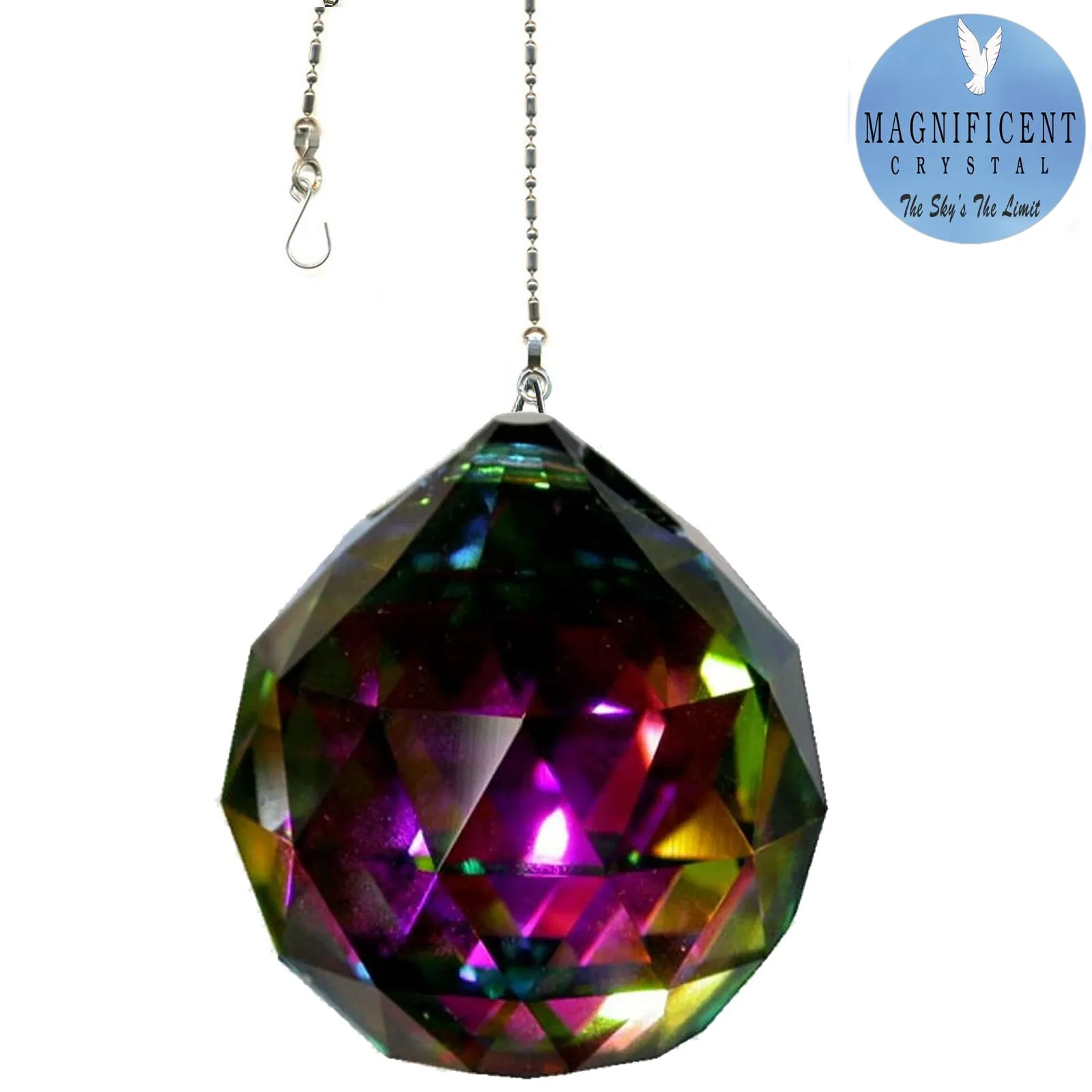 Hanging Crystal Vitrail Magnificent Crystal 50mm Crystal Ball Prism