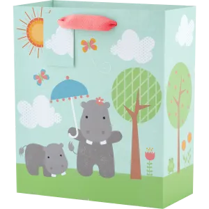 Happy Hippos - Medium Gift Bag