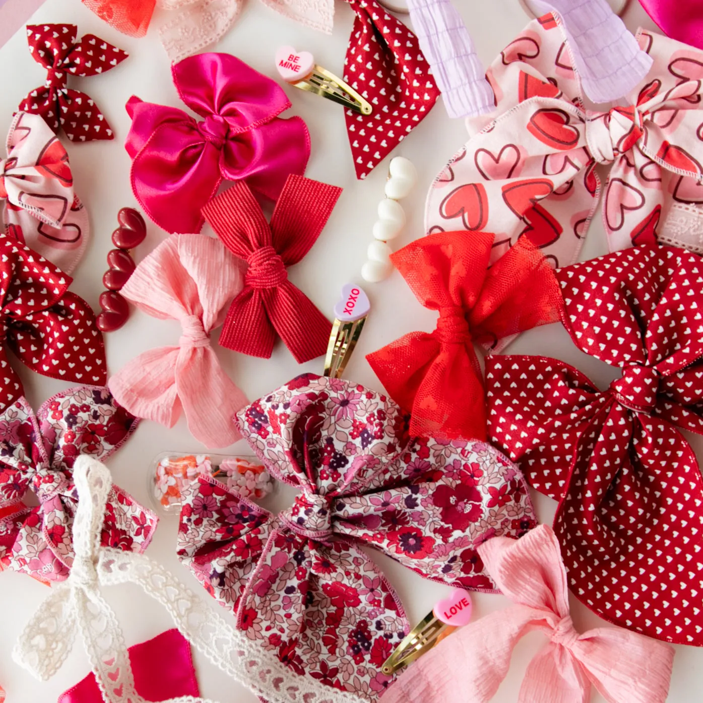 Heartbreaker | Pigtail Set - Petite Party Bow