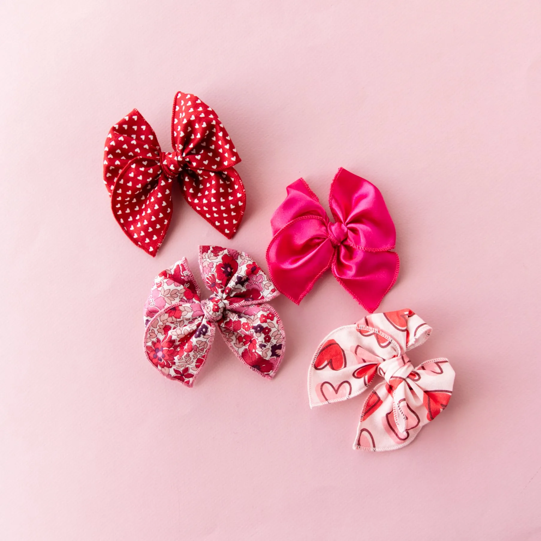 Heartbreaker | Pigtail Set - Petite Party Bow