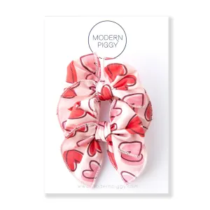 Heartbreaker | Pigtail Set - Petite Party Bow