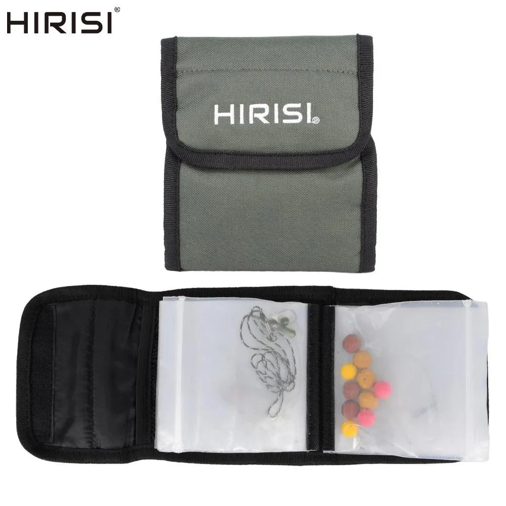 Hirisi Transparent Carp Fishing Rig Bag: Keep Your Rigs Tangle-Free and Organized