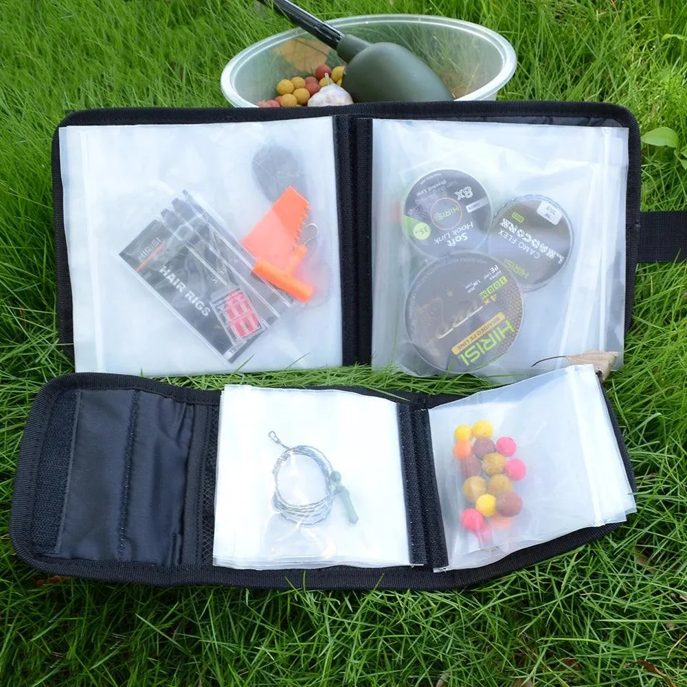 Hirisi Transparent Carp Fishing Rig Bag: Keep Your Rigs Tangle-Free and Organized