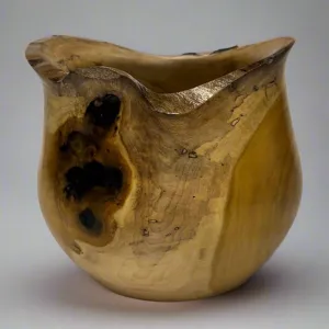 Historic Tulip Polar Wood Bowl #004