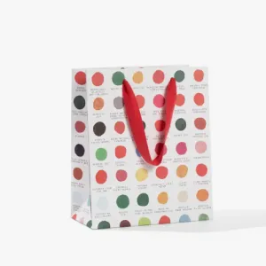 Holiday Color Palette Gift Bag