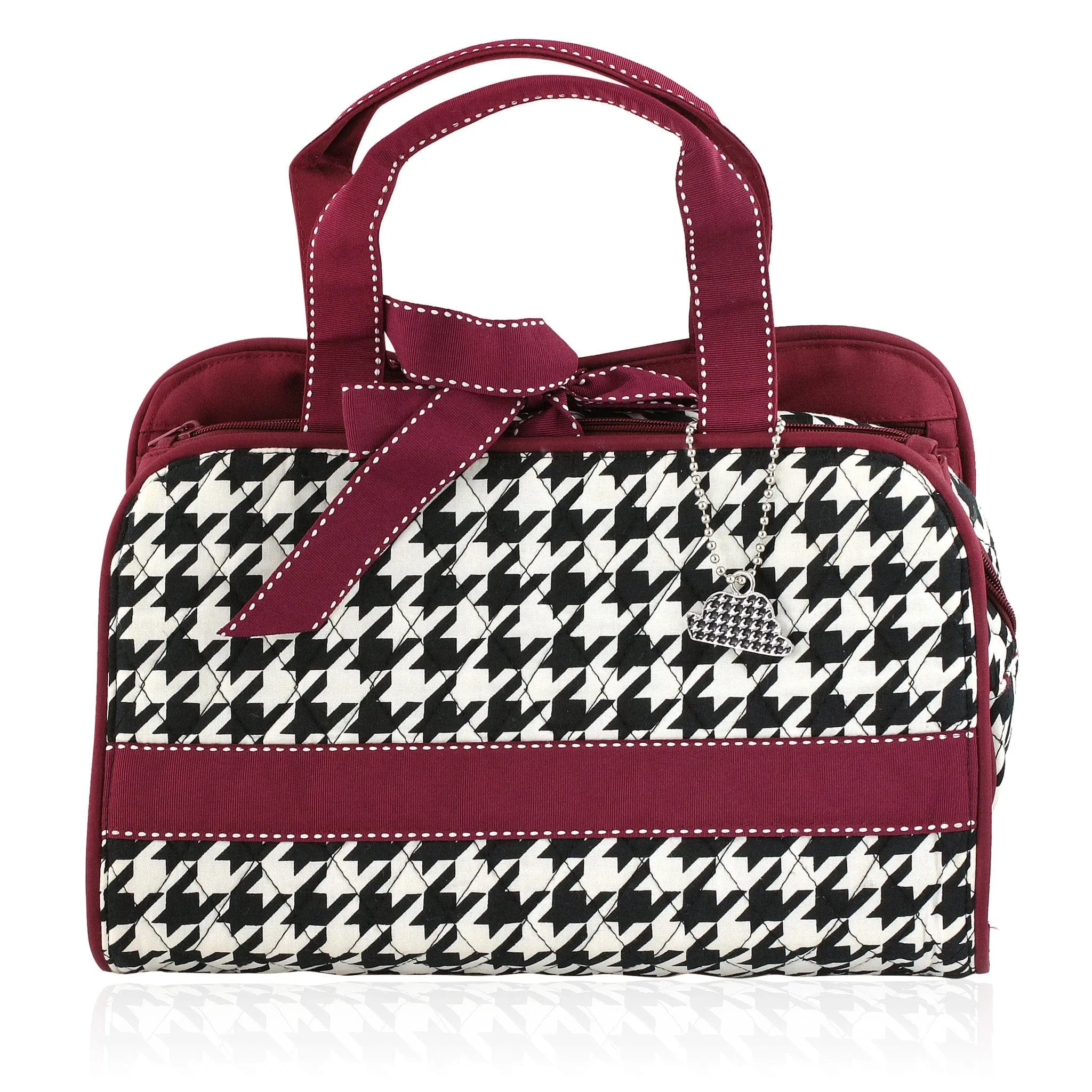 Houndstooth Cosmetic Set