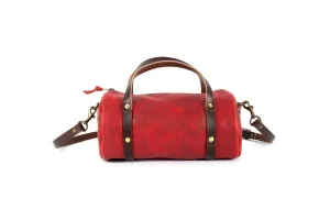 JANE LEATHER CROSSBODY - CRANBERRY