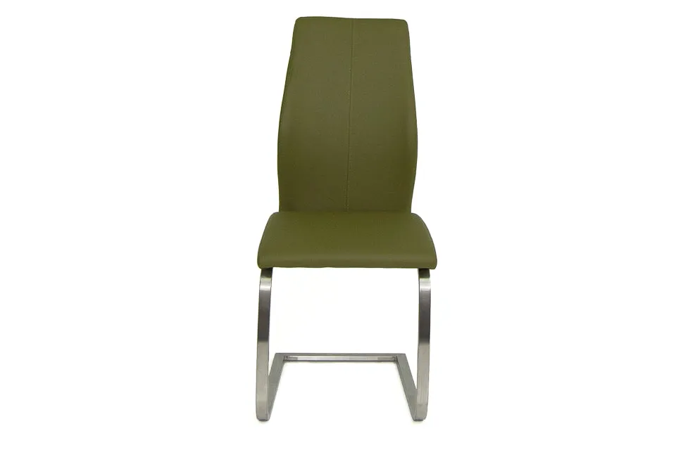 Jason - Green Faux Leather Dining Chair