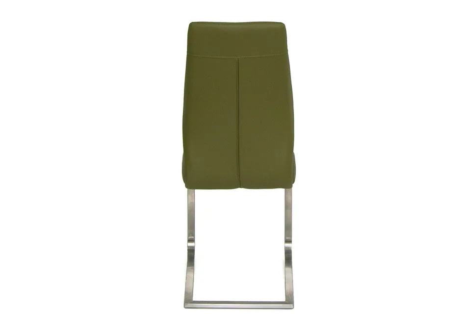 Jason - Green Faux Leather Dining Chair