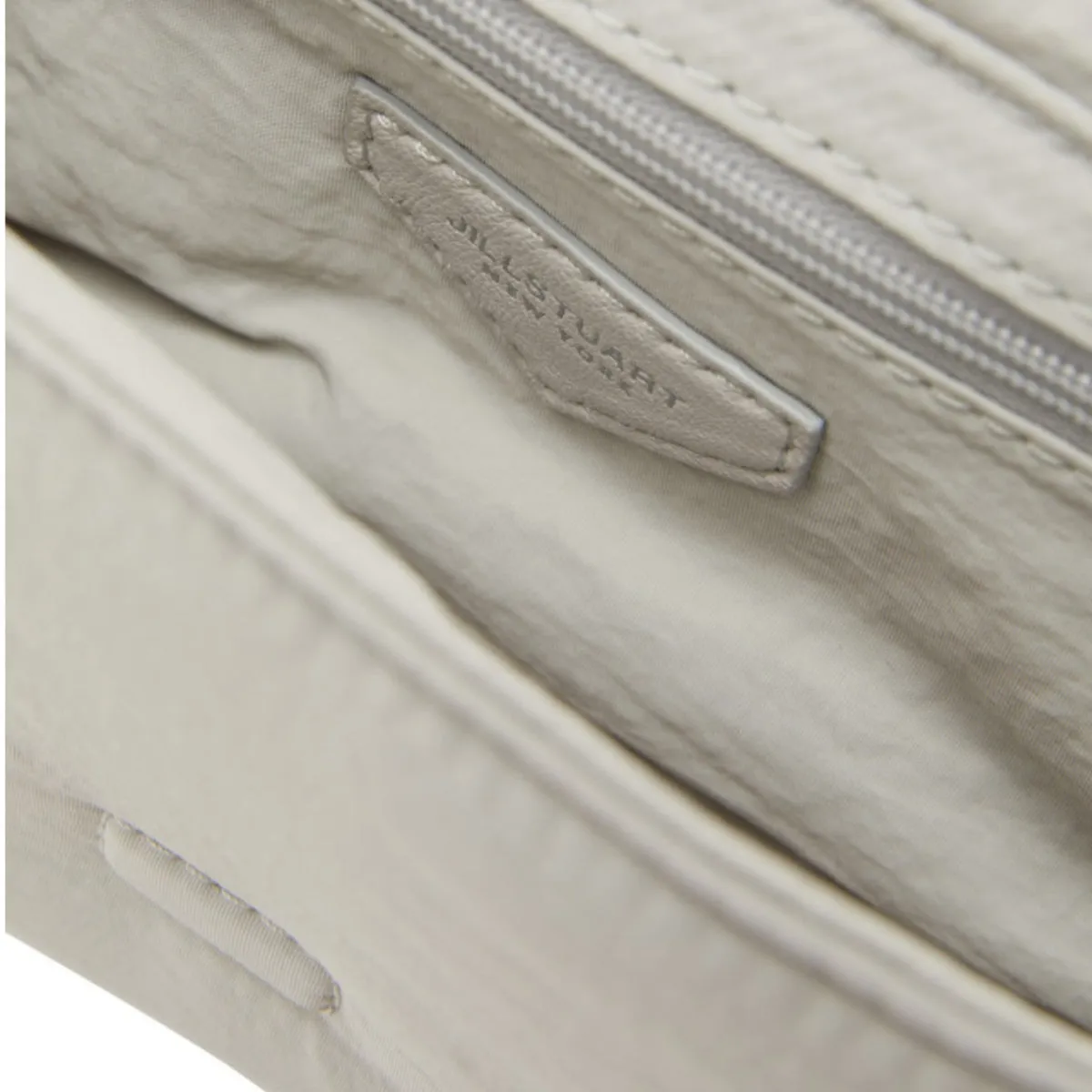 JILLSTUART Rosella Padding Gray Small Shoulder Crossbody Bag Lightweight nylon fabric material/ from Seoul, Korea