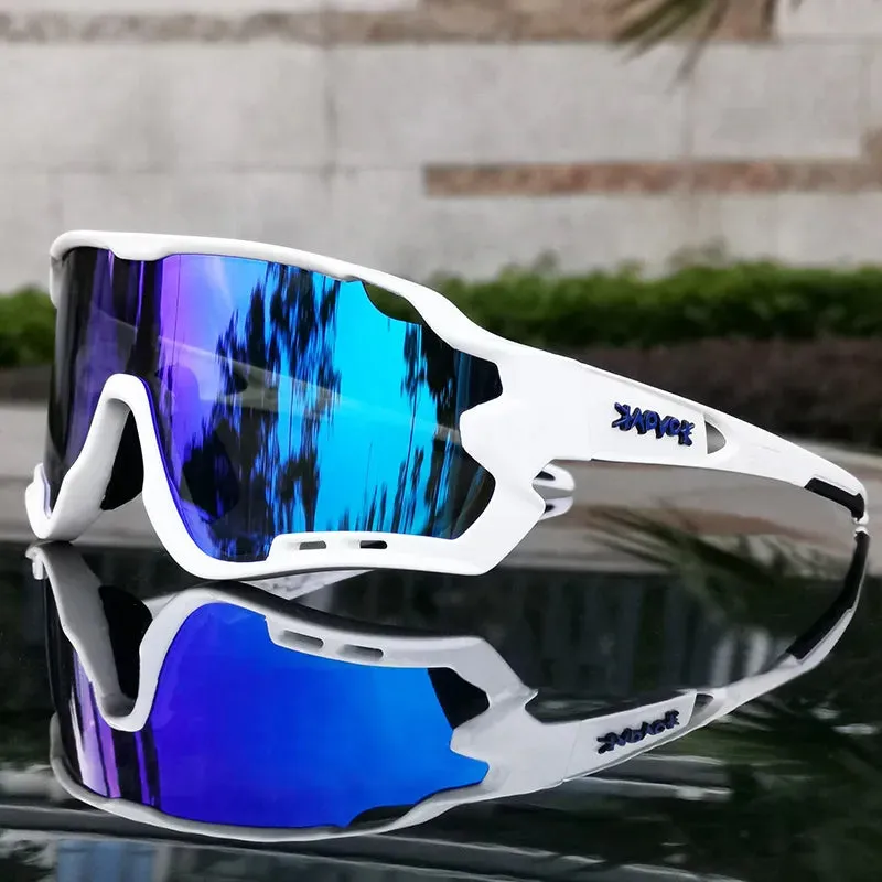 Kapvoe MTB Bike Eyewear Man Woman Cycling Sunglasses UV400 Polarized Bicycle Glasses Sports Racing Riding Goggles Ciclismo