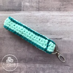 Key Fob - Beach Glass/Teal