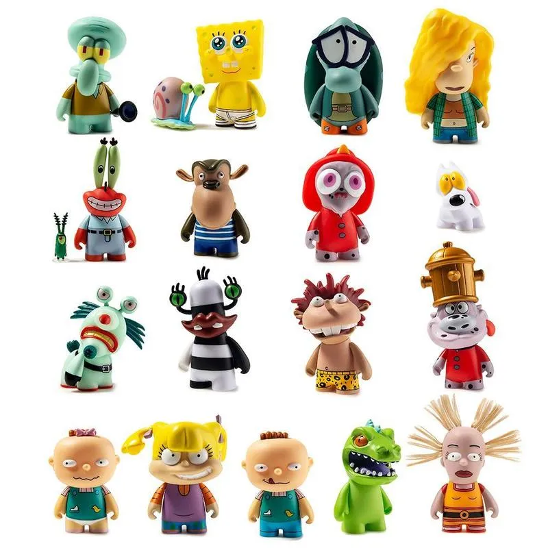 Kidrobot Nickelodeon 90's Collectible Vinyl Mini Series 2: (1 Blind Box)