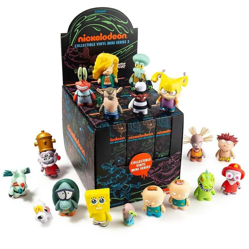 Kidrobot Nickelodeon 90's Collectible Vinyl Mini Series 2: (1 Blind Box)