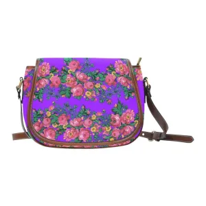 Kokum's Revenge-Lilac Saddle Bag/Large