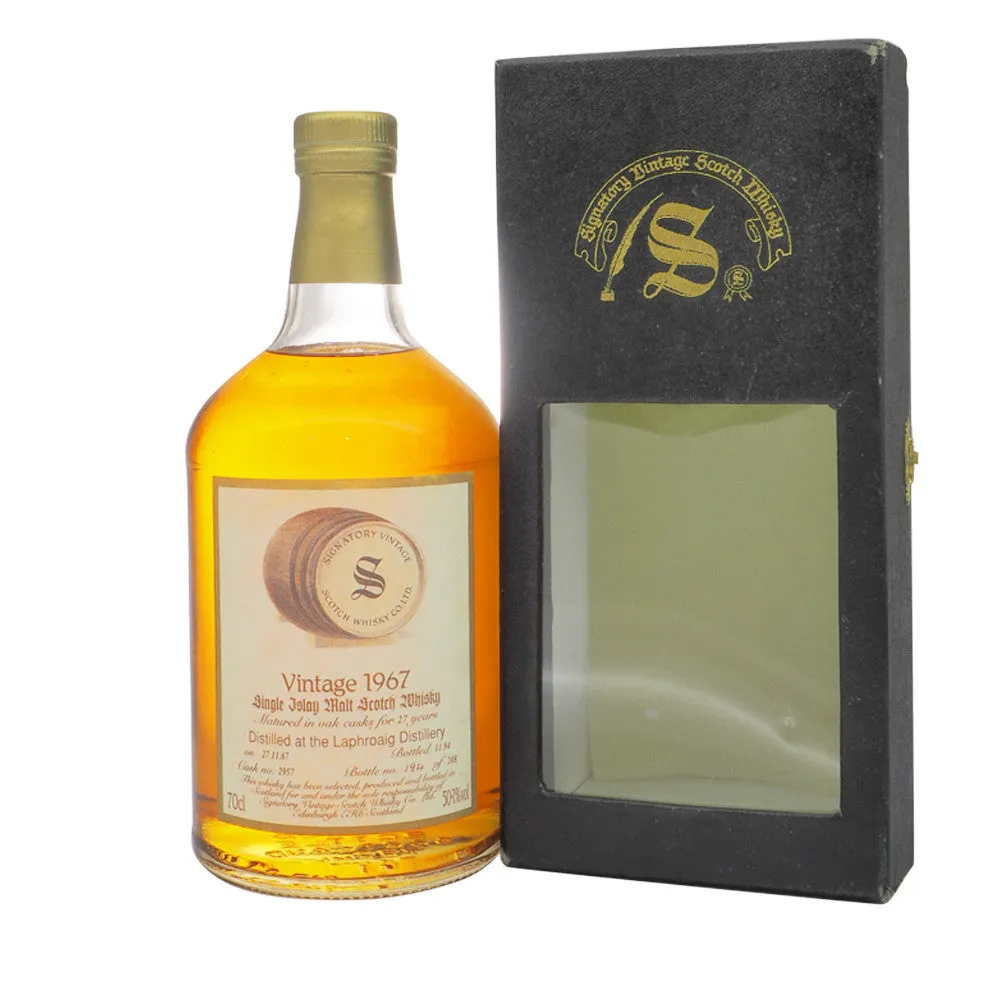 Laphroaig 1967 27 Years Signatory Vintage Cask 2957