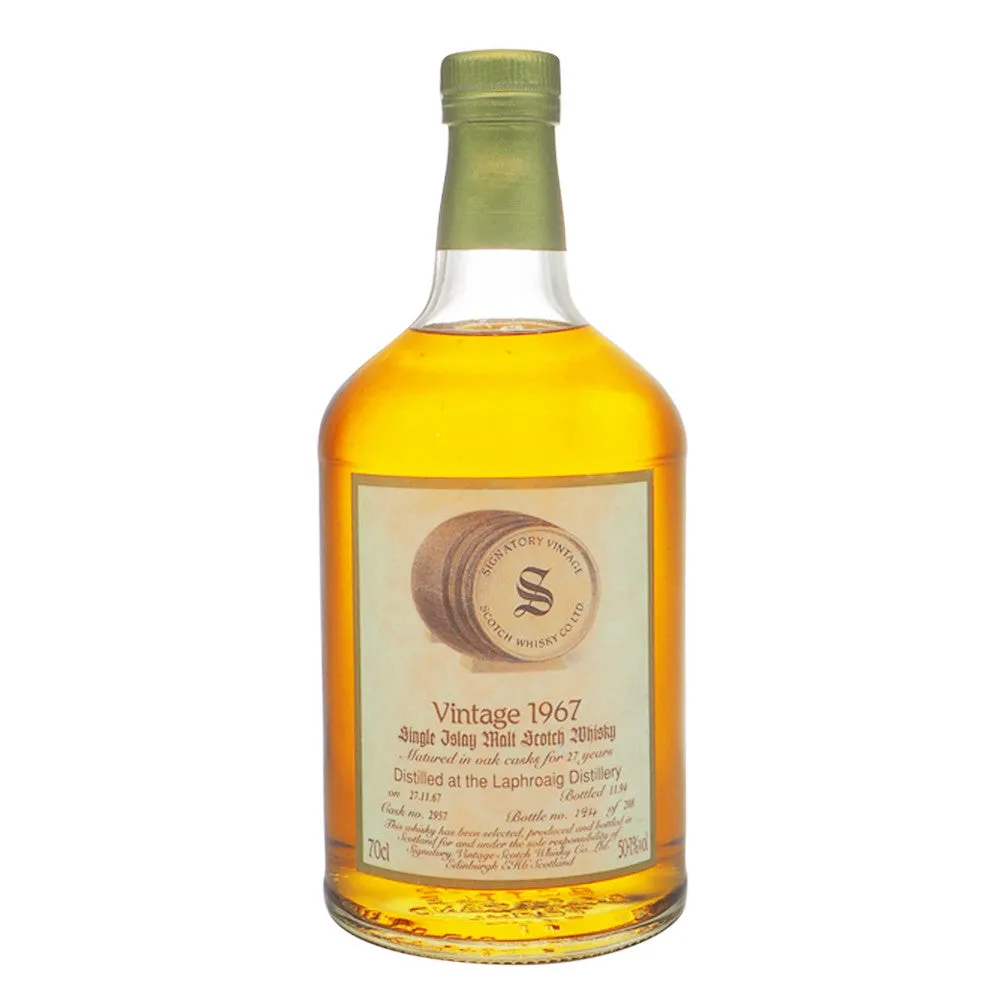 Laphroaig 1967 27 Years Signatory Vintage Cask 2957