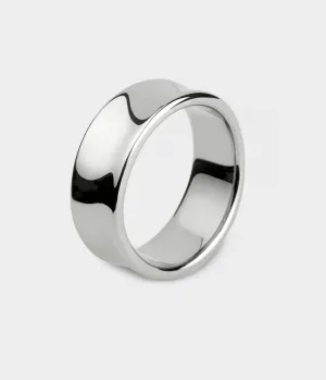 Liquid Ring in Silver, Size Z