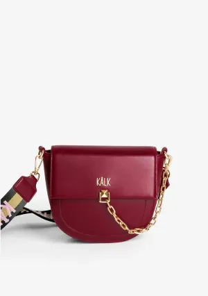 Logo Bag Burgundy Kalk