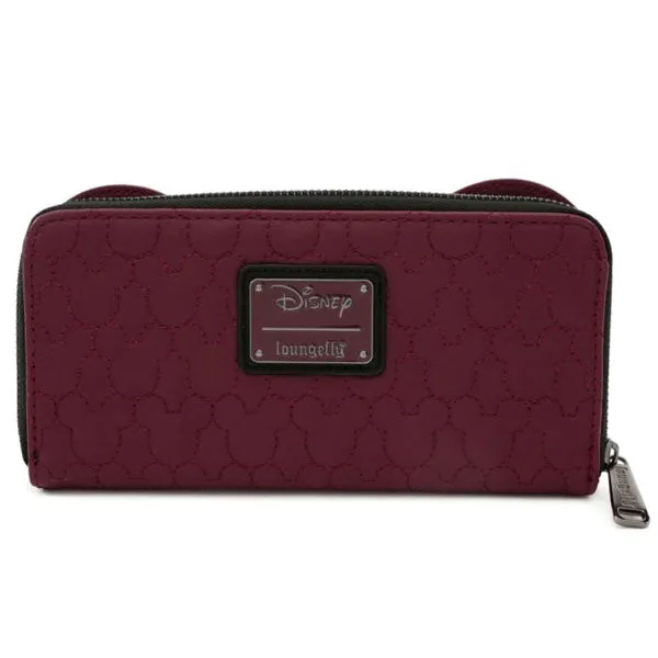 Loungefly - Disney - Mickey Mouse Brown with Bow & Ears Purse