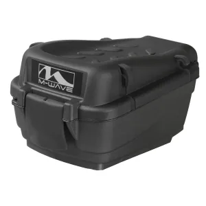 M-Wave Amsterdam Easy Box Trunk Bag Durable and Secure 5L Rear Rack Storage Box