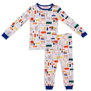 Magnetic Me Traffic Jammies Modal 2pc Pajama Set