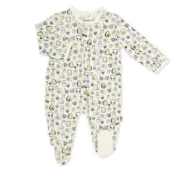 Magnificent Baby Brunch Bunch Magnetic Footie