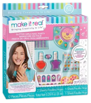 Make It Real Glitter Girls Nail Party