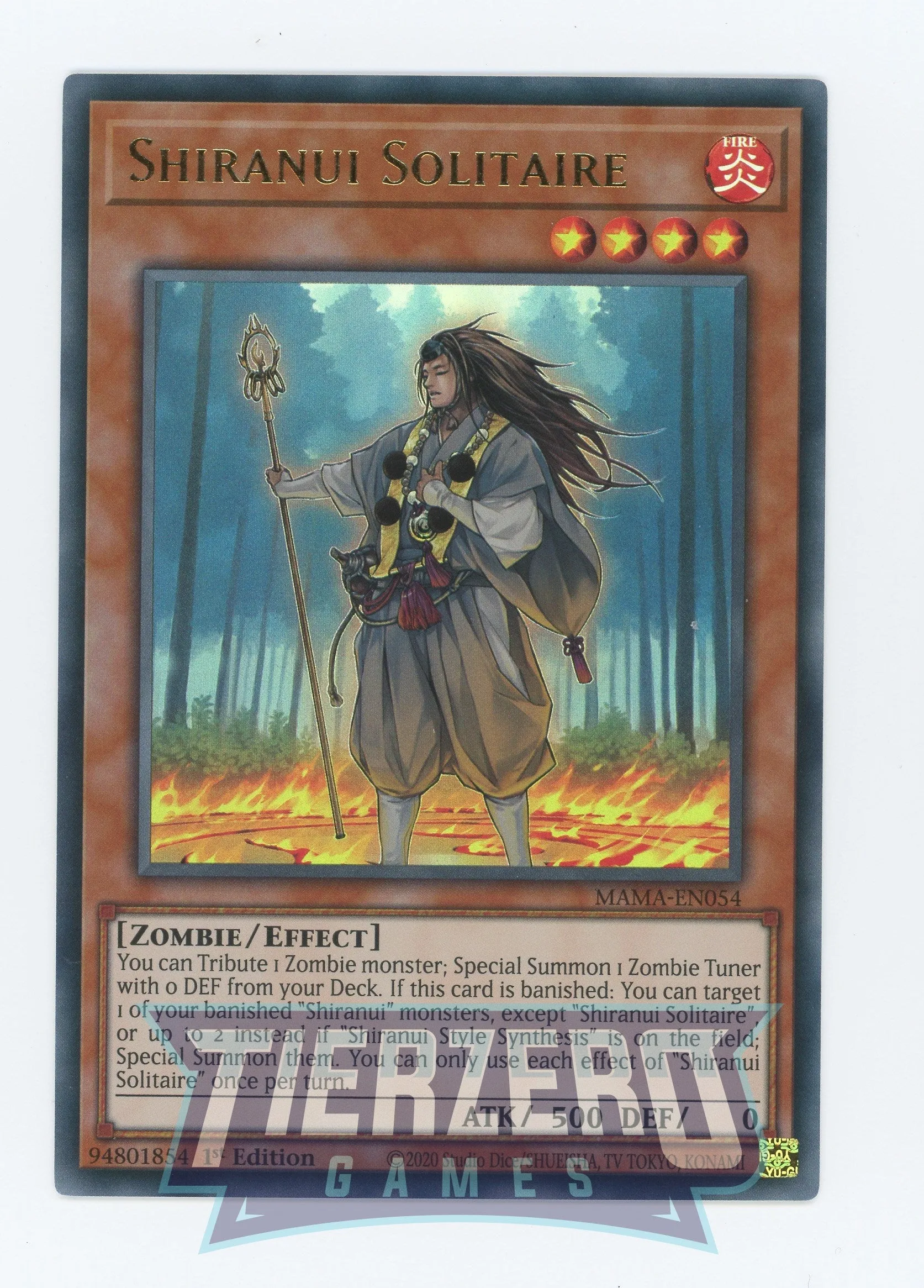 MAMA-EN054 - Shiranui Solitaire - Ultra Rare - Effect Monster - Magnificent Mavens