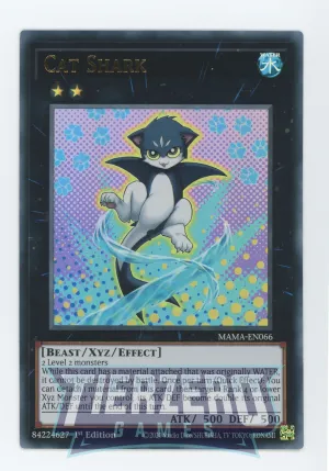 MAMA-EN066 - Cat Shark - Ultra Rare - Effect Xyz Monster - Magnificent Mavens