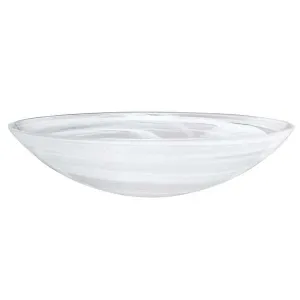 Mariposa - Alabaster White Serving Bowl