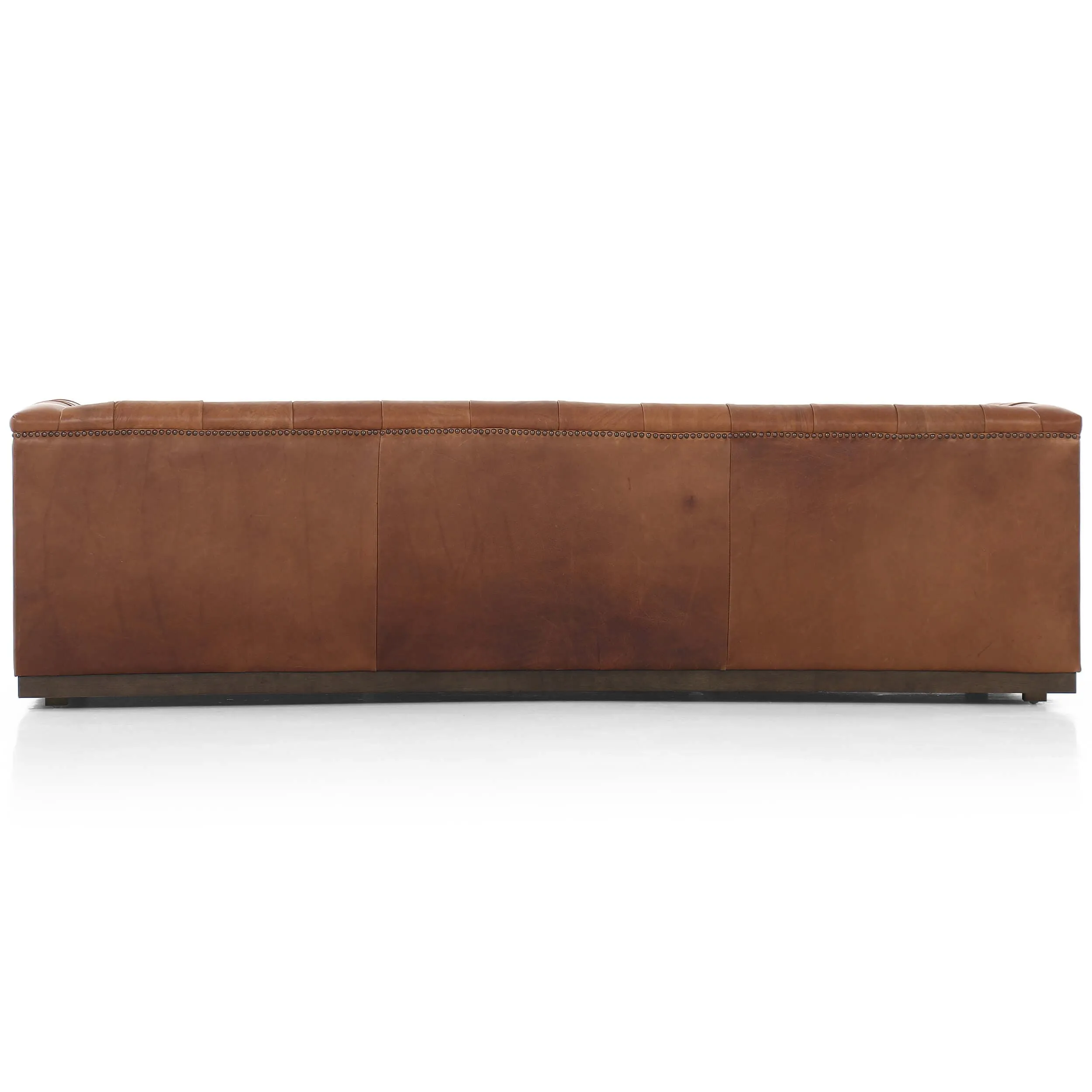 Maxx Leather Sofa, Heirloom Sienna