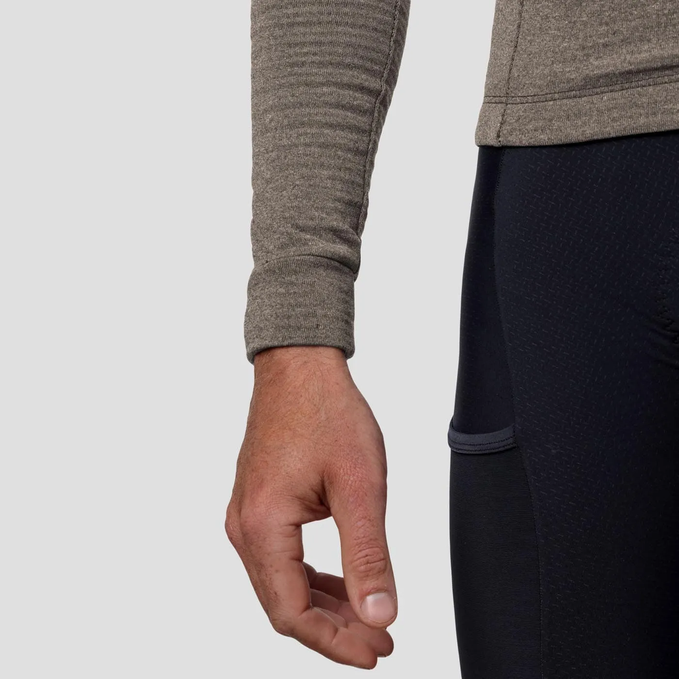 Men's Merino Grid Thermal Jersey - Coyote